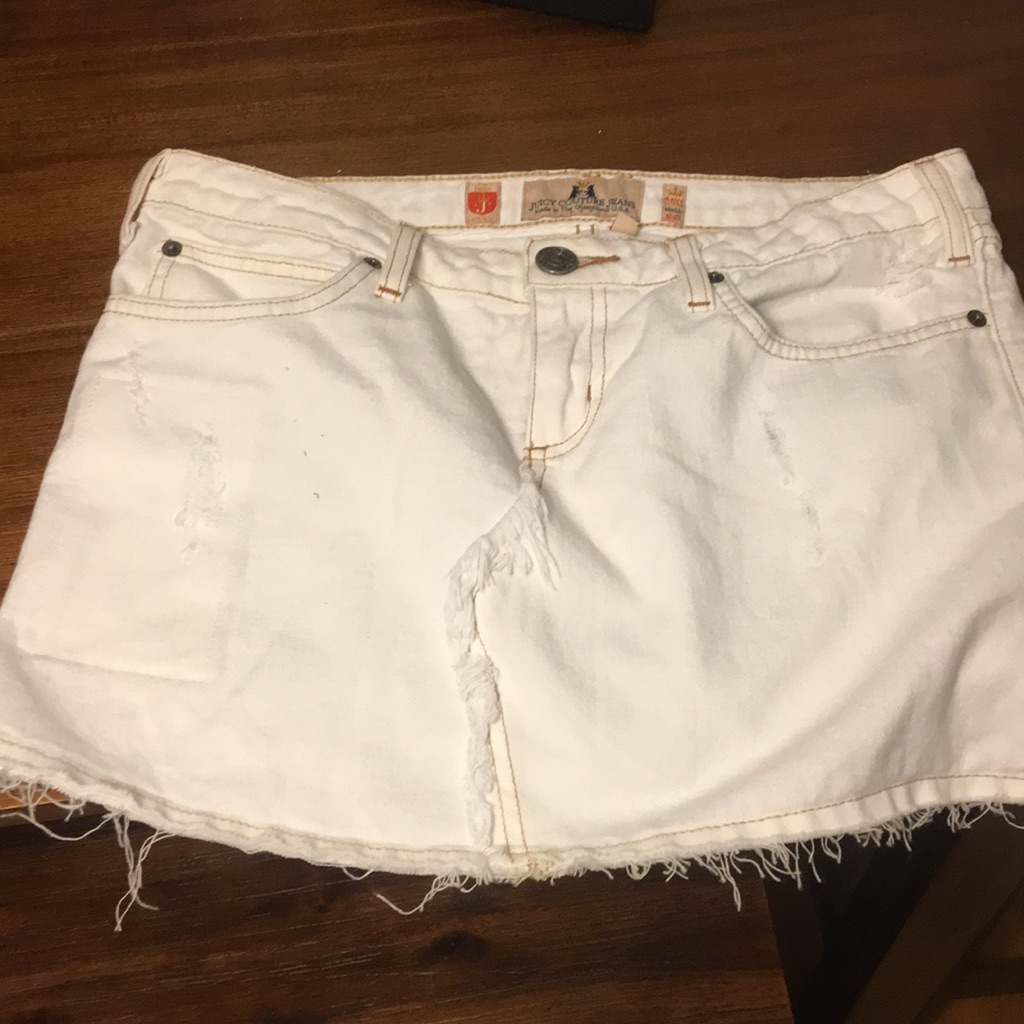 Juicy Couture Jean Skirt